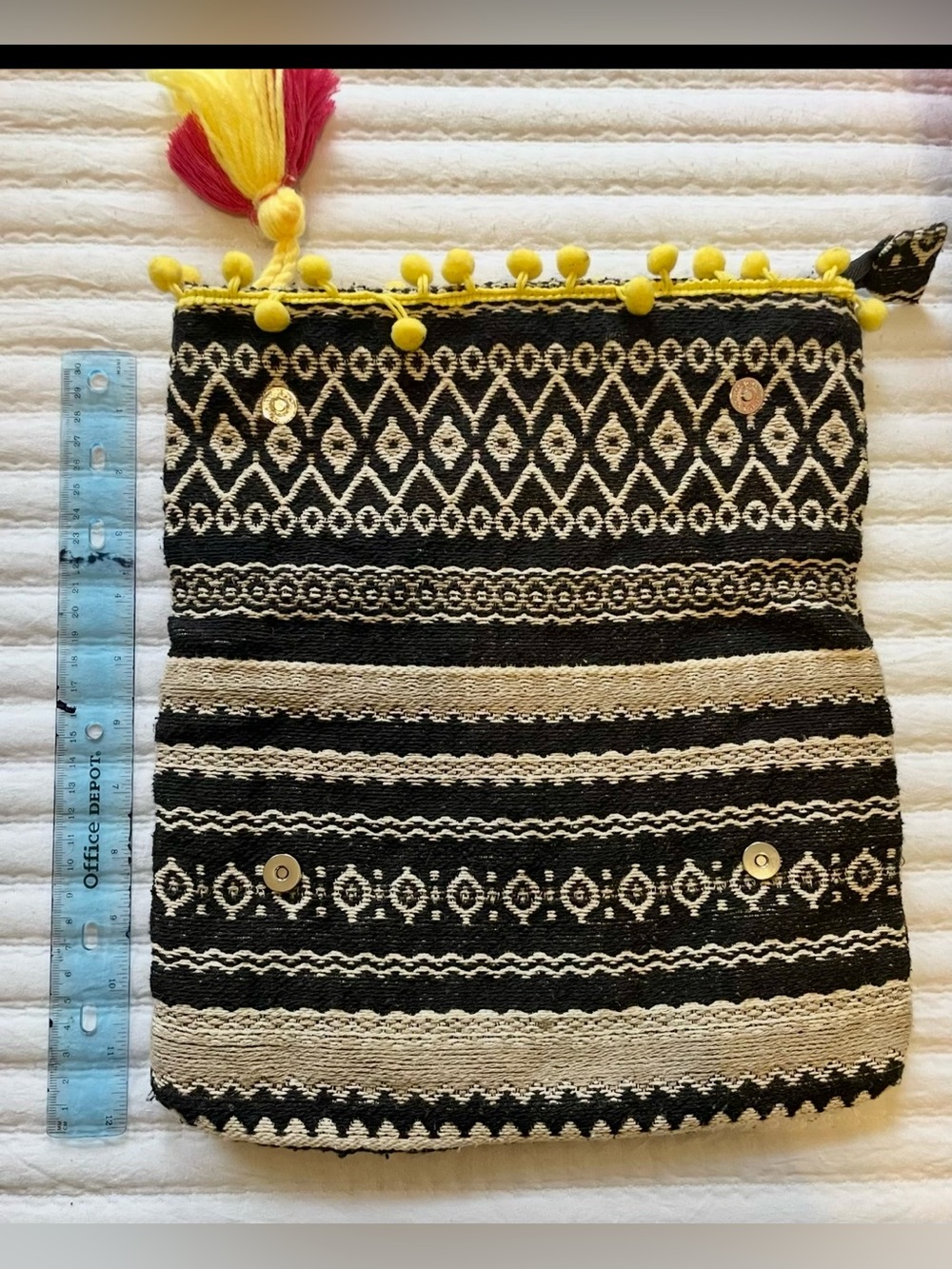 Bohemian Style Woven Clutch - Picture 10 of 10